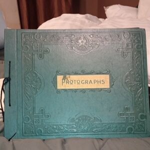Vintage Green Photo Album
